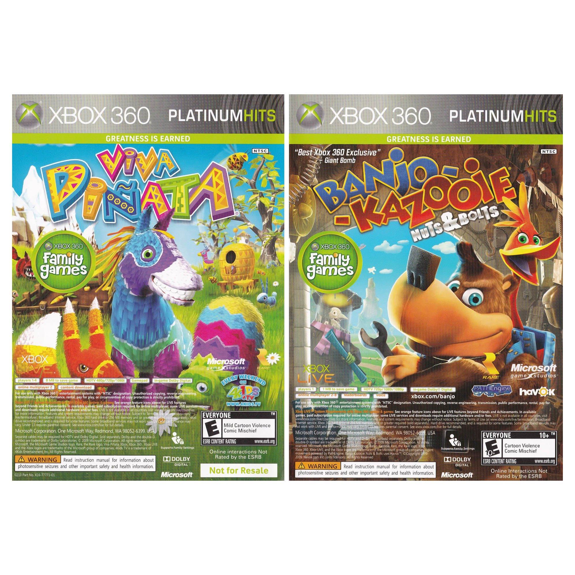Banjo-Kazooie: Nuts and Bolts and Viva Pinata - Xbox 360 | Microsoft |  GameStop